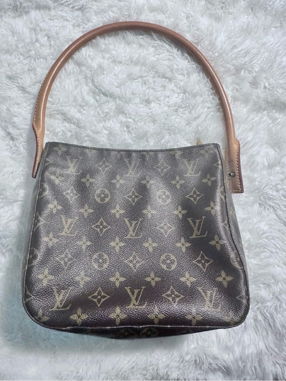 Louis Vuitton Looping MM Monogram Shoulder Bag!